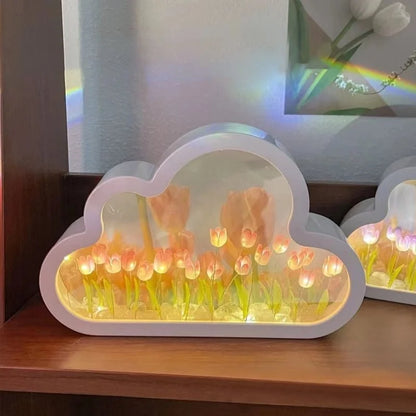 DIY Cloud Tulip LED Night Light