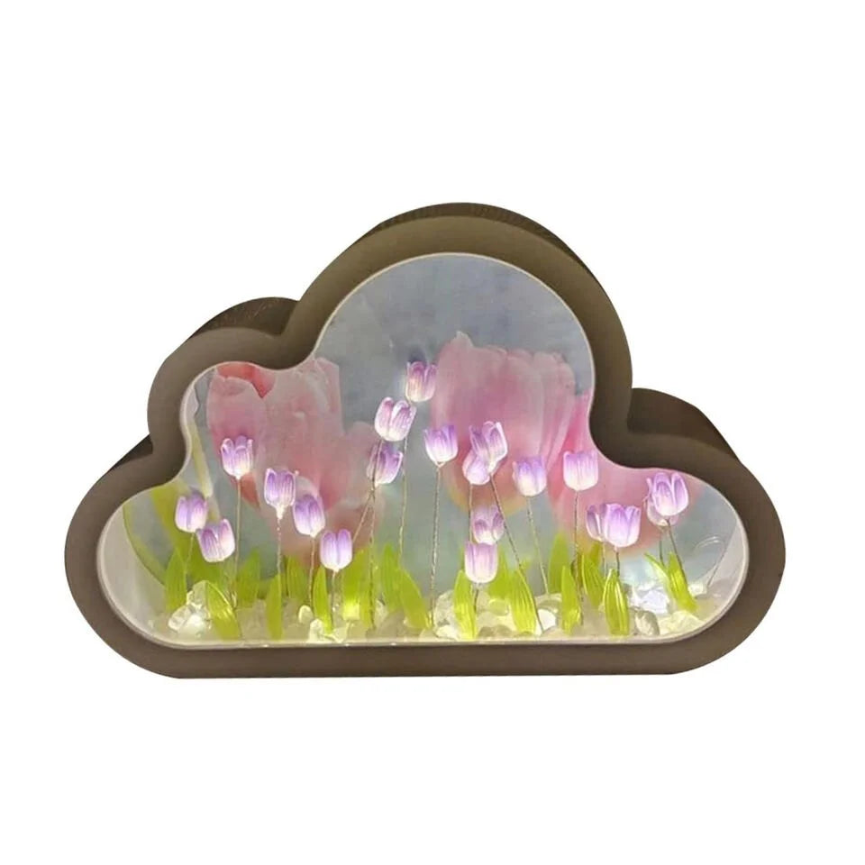 DIY Cloud Tulip LED Night Light