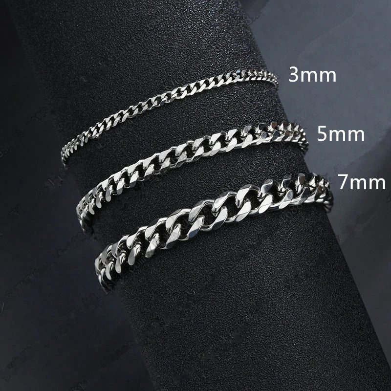 Men's Classic Cuban Chain Bracelet