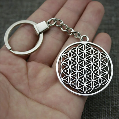 The Flower Of Life Keychain