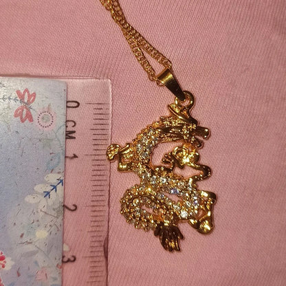 2020 Lucky Dragon Pendant Necklace