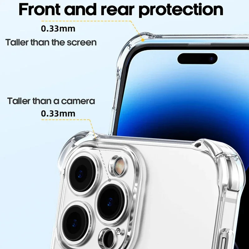 Shockproof Clear Phone Case