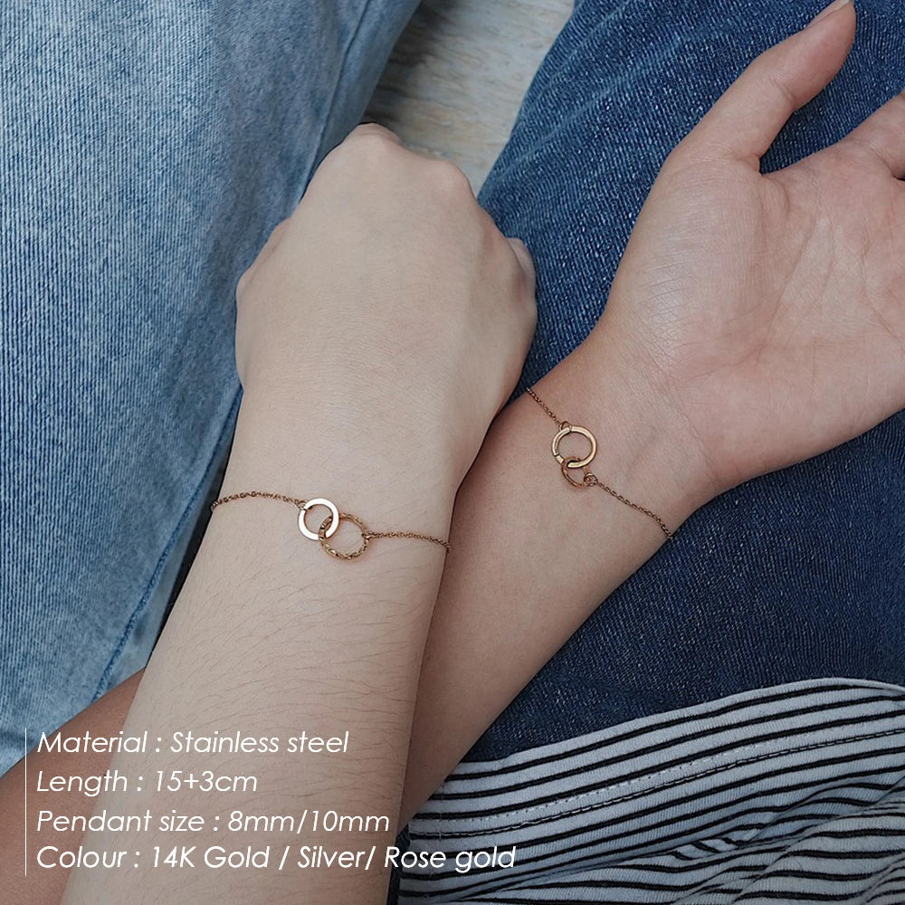 eManco Double Circle Bracelet