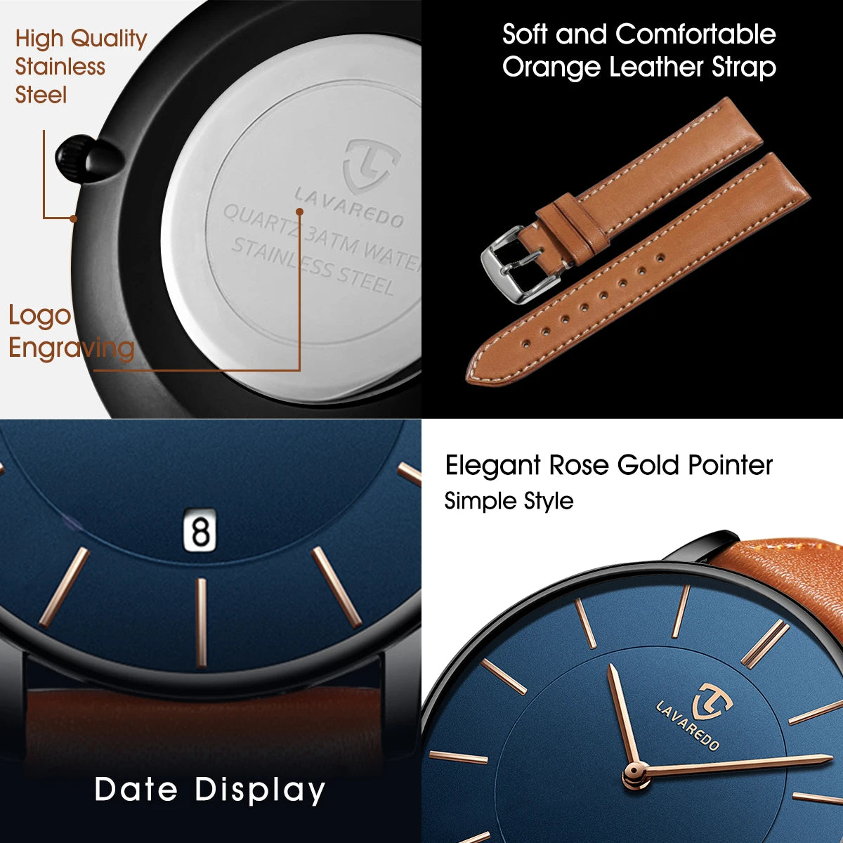 Men's Minimalist Simple Watch