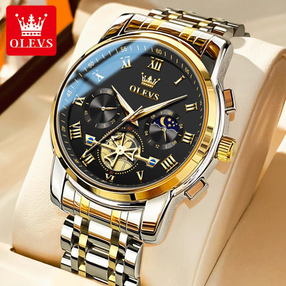 OLEVS Classic Roman Dial Wrist Watch