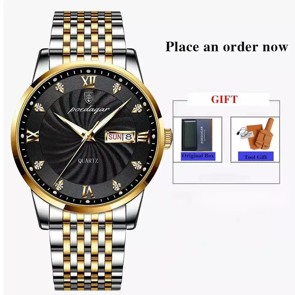 2024 Luxury Men's Waterproof Watch