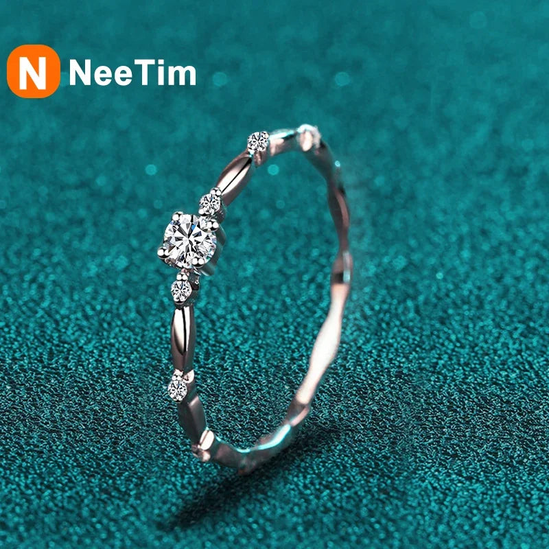 NeeTim Moissanite Ring