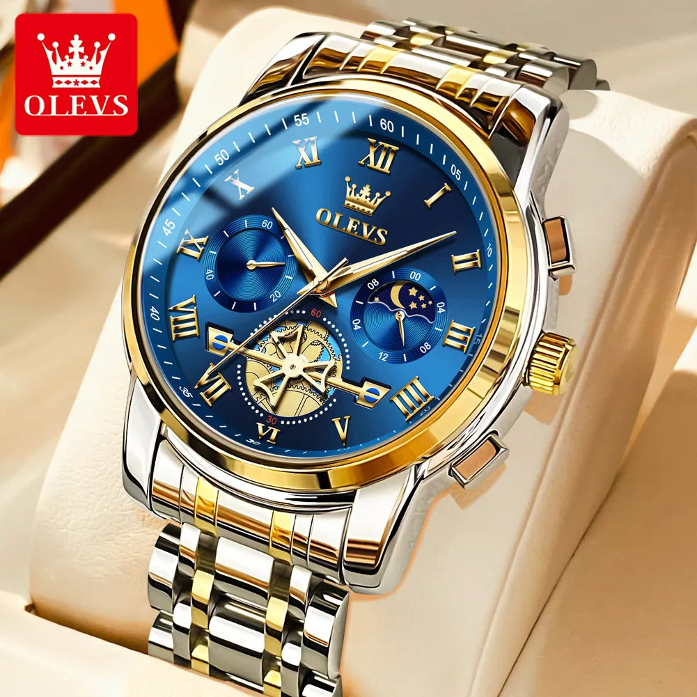 OLEVS Classic Roman Dial Wrist Watch