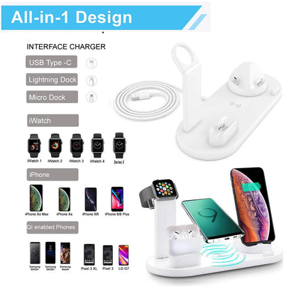 7 in 1 Wireless Charger Stand Pro