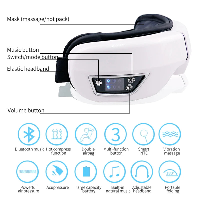 Bluetooth Eye Massager