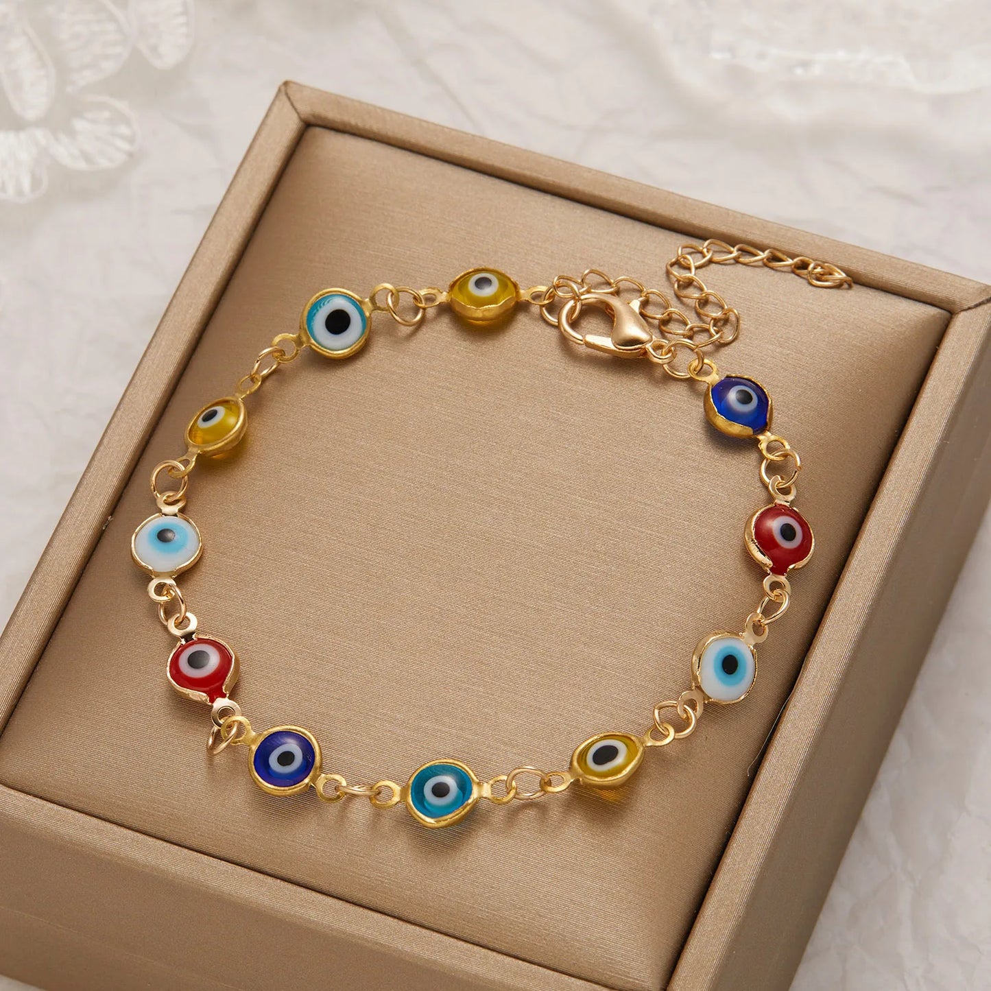 Lucky Turkey Evil Eye Bracelet