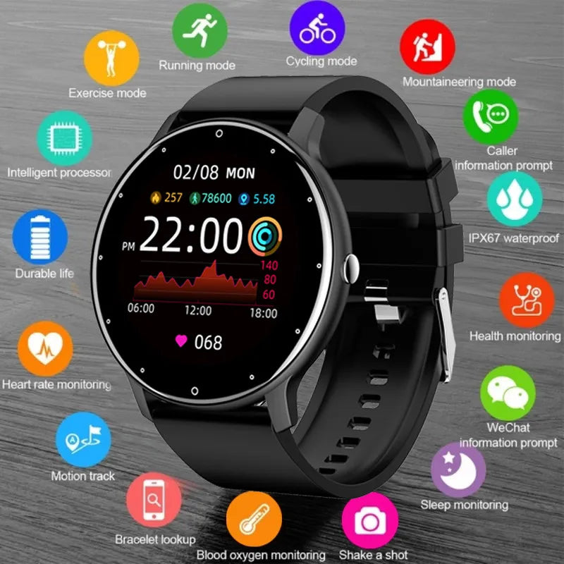 ZL02D Fitness Tracking Smart Watch