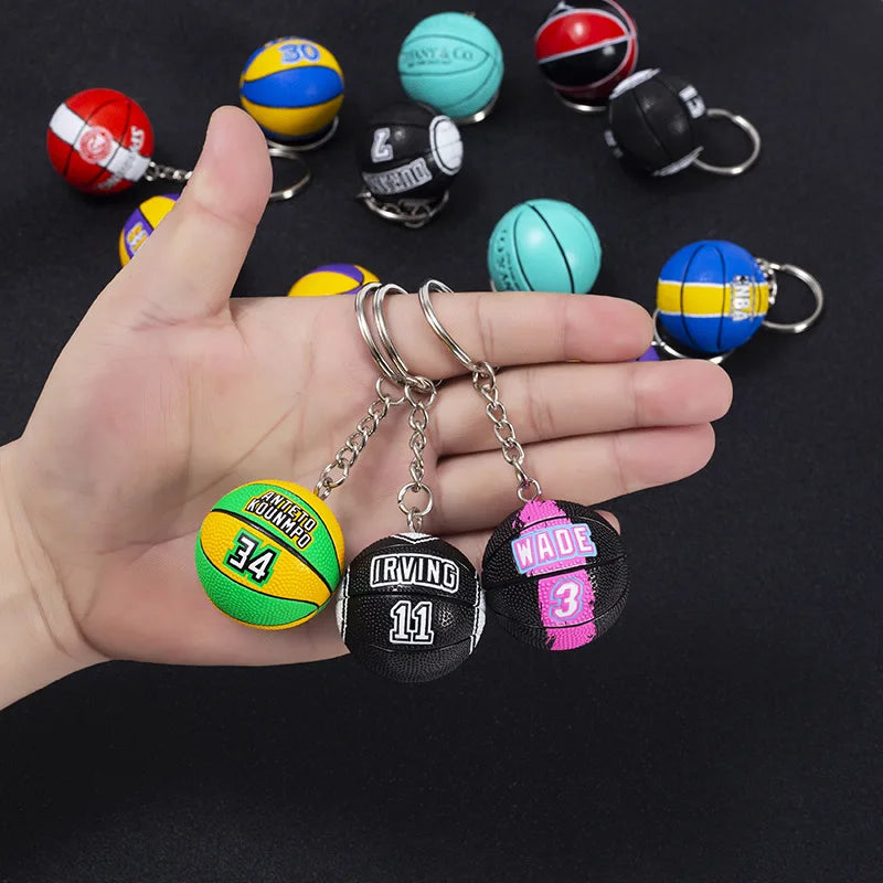 Basketball Souvenir Keyring