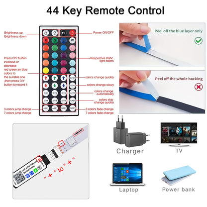 Led Strip Lights with Remote Control