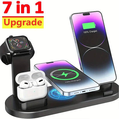 7 in 1 Wireless Charger Stand Pro