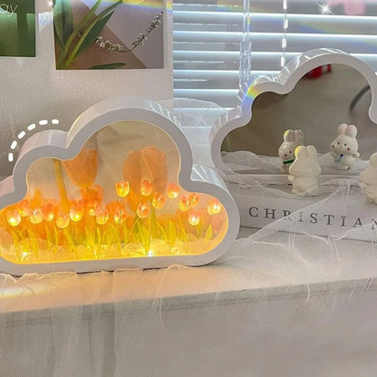 DIY Cloud Tulip LED Night Light