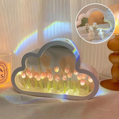 DIY Cloud Tulip LED Night Light