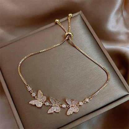 Butterfly Zircon Bracelet