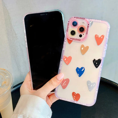 Heart Graffiti Phone Case