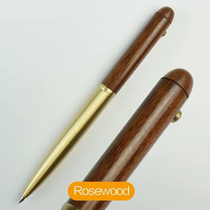 Wooden Retractable Roller Ball Pen