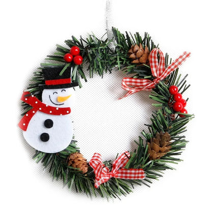 Christmas Wreath Wood Christmas Decor